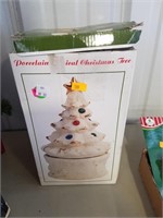 Porcelain Christmas tree