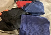 4 Near New Moving Blankets.
