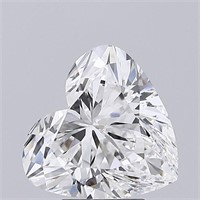 Igi Certified Heart Cut 4.36ct Vvs2 Lab Diamond