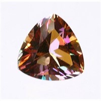 Genuine 0.25ct Trillion  Azotic Twilight Topaz