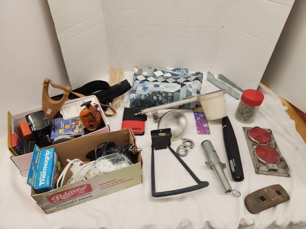 Assorted Craft Supplies - Glue Guns, Glue Sticks,