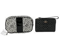 Coach Make Up Bag & Wristlet