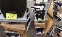 LARGE LOT OF DELL 17" MONITORS AND MISC