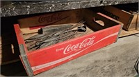 Coke Crate with Contents