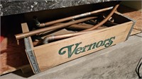 Vernor's Crate with Copper Pipes