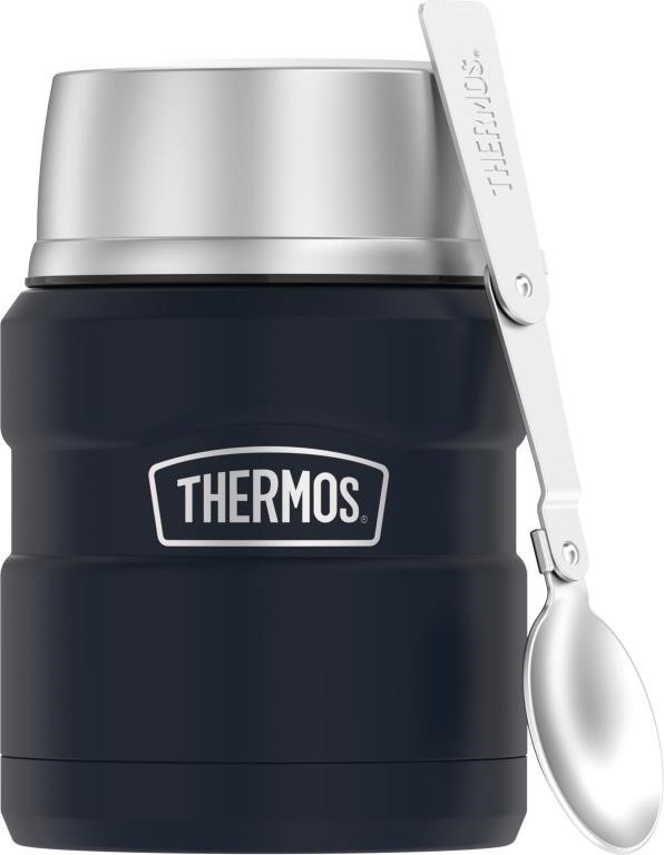 Thermos Stainless King 16 Ounce Food Jar with Fold