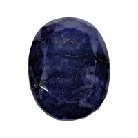 Natural Oval Shape 61.85ct Blue Sapphire