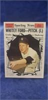 1961 Topps Whitey Ford #586 Baseball Card