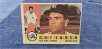 1960 Topps Bobby Richardson #405 Baseball Card