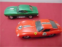 Vintage Slot Cars -Appear to be from Slot Car Sets