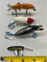 4 FISHING LURES