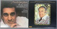 Placido Domingo & Henry Mancini Vinyl LP Albums