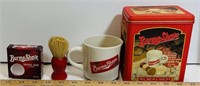 Vintage Burma-Shave Mug, Brush & Soap Set