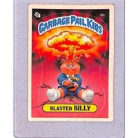 1985 Topps Garbage Pail Kids Blasted Billy Series1