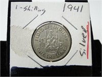 1941 Silver Shilling