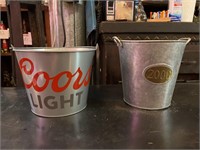 Coors light and 2000 buckets.
