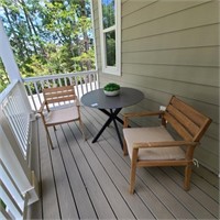 3PC OUTDOOR PATIO FURNITURE