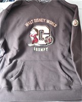 VTG Walt Disney World GRUMPY Pullover Hoodie Large