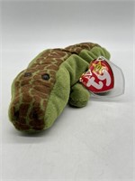 Vintage TY Beanie Baby ALLY The Alligator Reptile