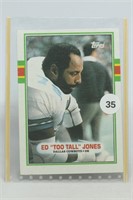 1989 Topps Ed Too Tall Jones 389