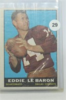 1961 Topps Eddie LeBaron 20