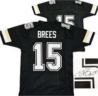 Purdue Boilermakers Drew Brees Signed Jersey BAS