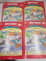 4 Bugs Bunny Sticker Fun unused 1984