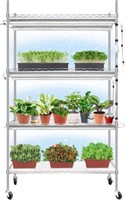 "As Is" Monios-L Plant Shelf with Grow Lights,