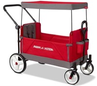 Radio Flyer Convertible Stroll N Wagon with Pull