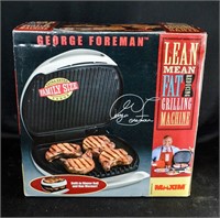 NEW GEORGE FOREMAN GRILL GRILLING MACHINE