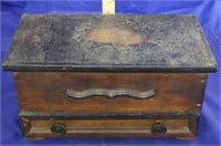 Antique Wood Jewelry Box