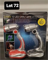2 pk LED utilit lights
