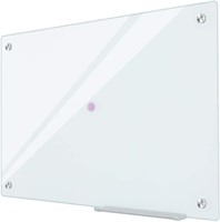 $70  Glass Whiteboard Magnetic 3'x 2' Frameless
