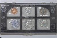 1963 US Proof Set in Large Snap Case