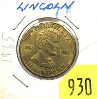 Lincoln token