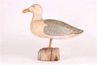 Confidence Seagull Decoy by Unknown Carver,