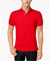 New Tommy Hilfiger Ivy Fit Polo T-Shirt, XL, Red