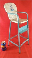 Vintage Tin Toy Highchair