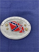 Confederate belt buckle