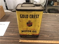 GOLD CREST OIL CAN