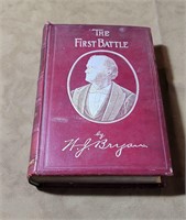 The First Battle W.J. Bryan Presentation Book