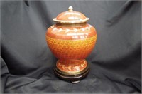 Chinese Cloisonne Jar,