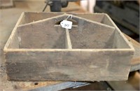 Vintage Wooden Tool Caddy