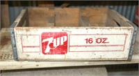 Wooden 7-Up Crate