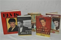 5 Elvis books His Life from A - Z etc