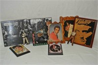 Elvis plaques, figures etc