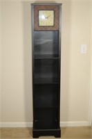 Tower Clock with Shelves  66"h x13"w 10"d