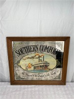 Vtg SOUTHERN COMFORT Paddle Steamer Advert Mirror