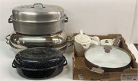 Stainless & Aluminum Roasters, Kitchen Appliances