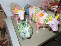 cow goat pig banks